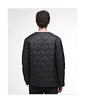 Men's Barbour Re-Engineered Utility Liddesdale Quilted Jacket - Black