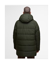 Men's Barbour Hooded Bedale Puffer Jacket - Sage