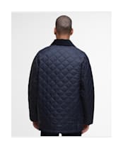 Men's Barbour Essential Bedale Quilted Jacket - Navy