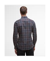 Men’s Barbour Wetherham Tailored Shirt - Midnight Oak Tartan
