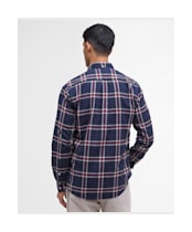 Men’s Barbour Crossfell Tailored Shirt - Inky Blue