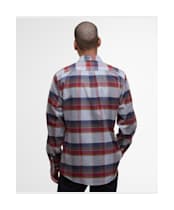 Men’s Barbour Portdown Tailored Shirt - Light Grey Marl