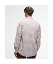 Men’s Barbour Preston Regular Fit Shirt - Fired Brick