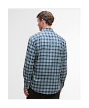 Men's Barbour Turville Regular Fit Shirt - Mallard Green