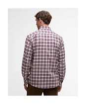 Men's Barbour Turville Regular Fit Shirt - Fired Brick
