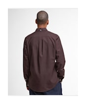 Men's Barbour Oxtown Tailored Shirt - Dark Oak