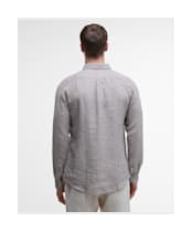 Men's Barbour Linton Tailored Shirt - Dark Oak