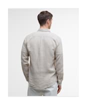 Men's Barbour Linton Tailored Shirt - Stone