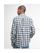Men's Barbour Lanark Tartan Tailored Shirt - Riverstone Tartan