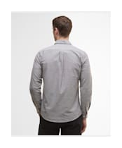 Men's Barbour Marsden Tailored Oxford Shirt - Dark Oak