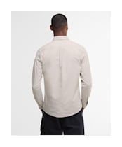 Men's Barbour Marsden Tailored Oxford Shirt - Washed Stone