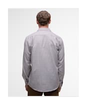 Men's Barbour Fenn Regular Thermo Weave Gingham Shirt - Fired Brick