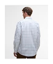 Men's Barbour Deepfell Regular Tattersal Shirt - Mallard Green