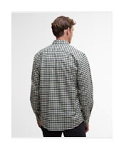Men's Barbour Colderham Regular Checked Shirt - Forest