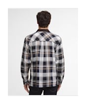 Men's Barbour Grasmoor Relaxed Checked Shirt - Navy