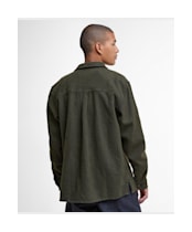 Men's Barbour Baystone Relaxed Twill Shirt - Olive