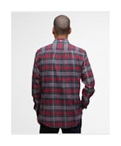 Men's Barbour Ashroad Tailored Checked Shirt - Red
