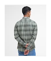 Men's Barbour Ashroad Tailored Checked Shirt - Thyme