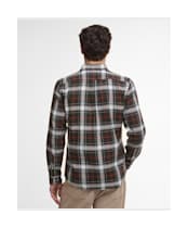 Men's Barbour Whernside Tailored Checked Shirt - Olive