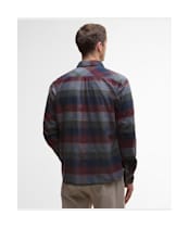 Men's Barbour Copswell Relaxed Checked Shirt - Navy