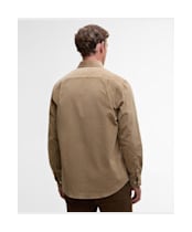 Men's Barbour Jesmond Regular Shirt - Military Brown