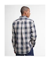 Men's Barbour Sillwith Tailored Checked Shirt - Ecru