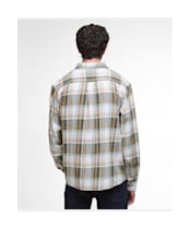 Men's Barbour Chopford Relaxed Checked Shirt - Ecru
