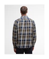 Men's Barbour Chopford Relaxed Checked Shirt - Navy
