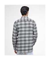 Men's Barbour International Ashby Ombre Shirt - Black
