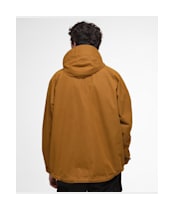 Men's Barbour Re-Engineered Hooded Wading Spey Showerproof Jacket - Bronze Brown
