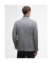 Men's Barbour Sutherland Herringbone Blazer - Grey