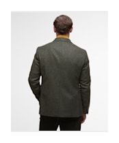 Men's Barbour Godfrey Moons Shetland Blazer - Olive