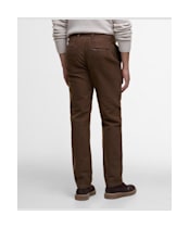 Men's Barbour Moleskin Tailored Fit Trouser - Dark Sand