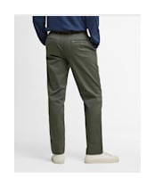 Men's Barbour Sueded Sateen Tailored Fit Trouser - Olive