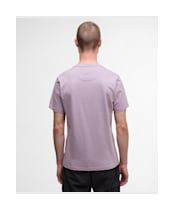 Men's Barbour International Small Logo Tee - Elderberry