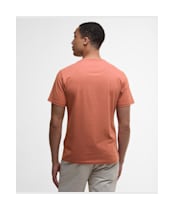 Men's Barbour Sports Tee - Earth Pink