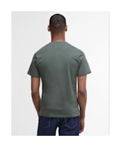 Men's Barbour Logo Tee - Thyme