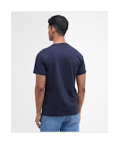 Men's Barbour Script Graphic T-Shirt - Navy