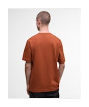 Men's Barbour International Motored T-Shirt - Dark Ginger