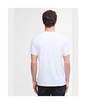 Men's Barbour Kaine T-Shirt - White