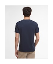 Men's Barbour Hollins Applique T-Shirt - Navy
