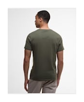 Men's Barbour Hollins Applique T-Shirt - Thyme