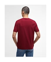 Men's Barbour International Irwin Graphic T-Shirt - Wine