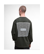 Men's Barbour International Lever Long Sleeve T-Shirt - Sage