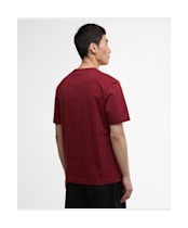 Men's Barbour International Vecton T-Shirt - Wine