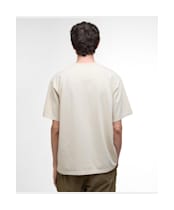 Men's Barbour Leazes T-Shirt - Ecru
