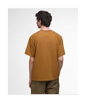 Men's Barbour Leazes T-Shirt - Bronze