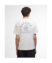 Men's Barbour Glencorse Relaxed Graphic T-Shirt - Whisper White