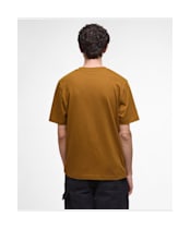 Men's Barbour Fort Relaxed Graphic T-Shirt - Bronze Brown