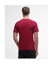 Men's Barbour Boughs Graphic T-Shirt - Biking Red